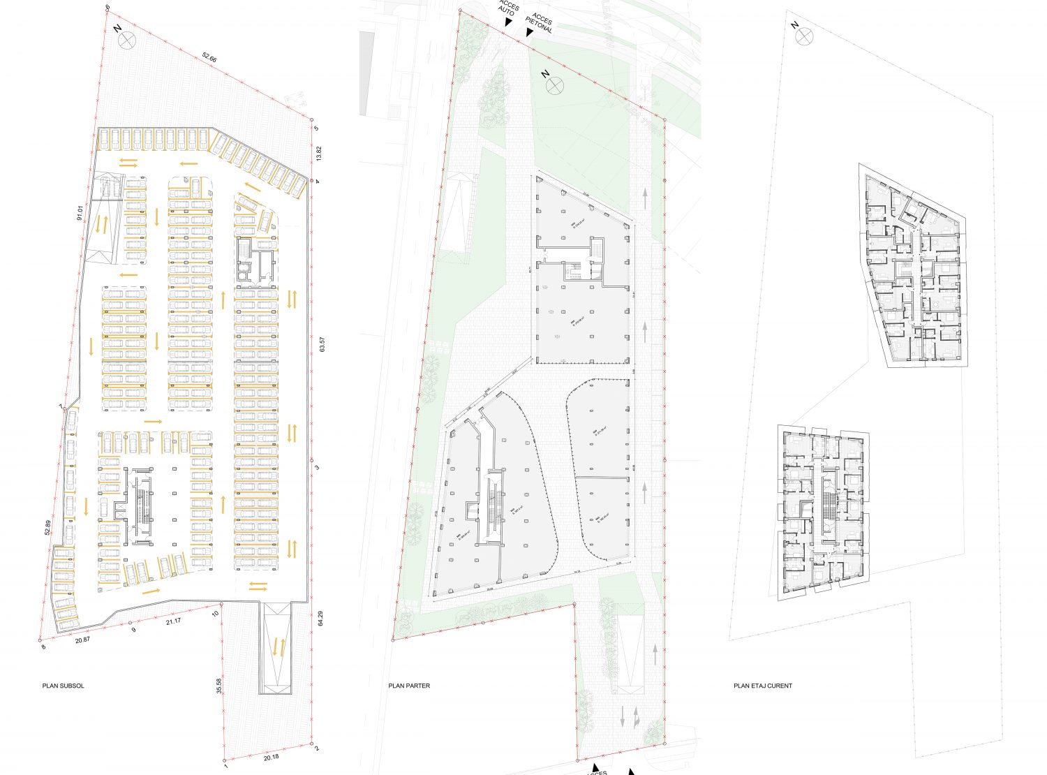 Construire clădiri cu funcțiuni mixte: comerț, birouri, locui